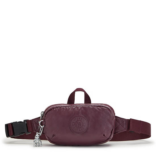 Sac De Taille Kipling Alys Metallic Bordeaux | FR 2213XY